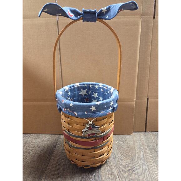 Longaberger 1998 All American Good Ol' Summertime Picnic Pal Liner Protector - Picture 1 of 7